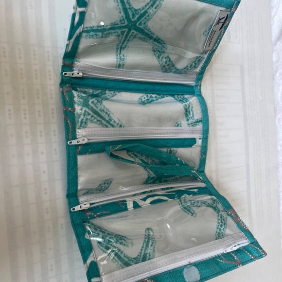 Bohicket Road Travel Mini in Turquoise Coral - Picture 7 of 7